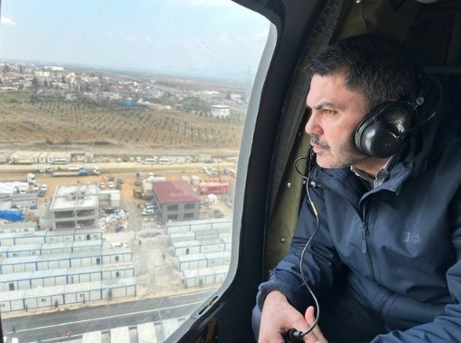Bakan Murat Kurum: Deprem bölgesinde koordinasyonu TOKİ eliyle yapacağız